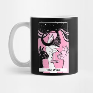 Pink Tarot card The Wine Mug